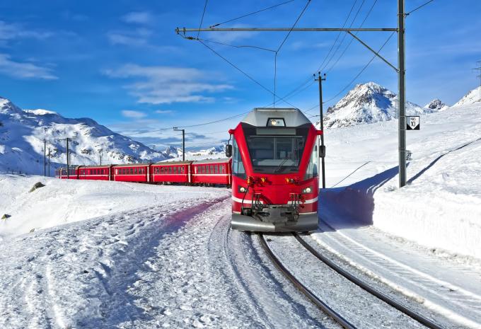 Voralpen-Express & Centovalli-Bahn im Winter - Zugrundreise