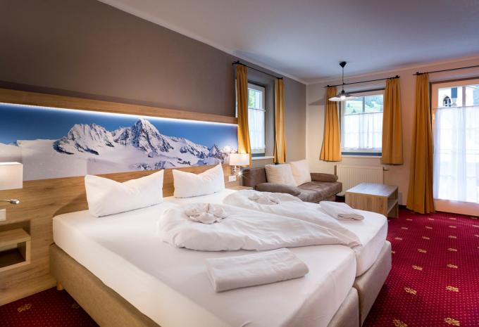 Zimmerbeispiel Familienunterkunft Standard Balkon/Terrasse "Jenshof"