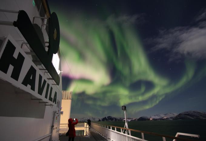 Schiff der Havila Flotte