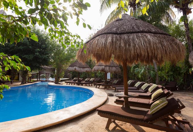 Mexique - Yucatán Circuit court & baignade