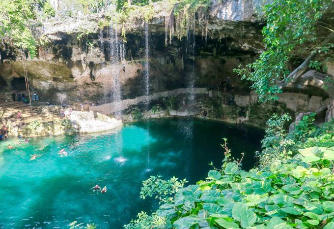 Mexique - Yucatán Circuit court & baignade