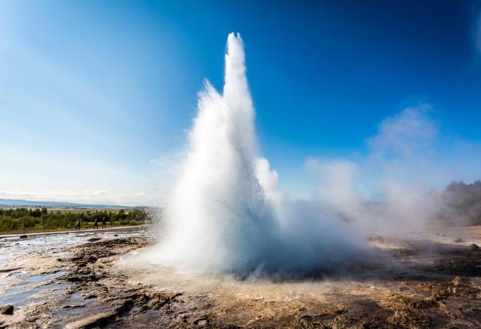 Strokkur Geysir, Island