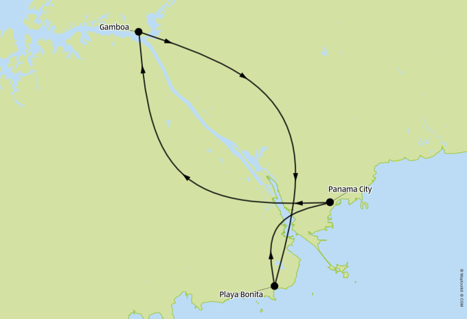 Panamá - Tour e Mare