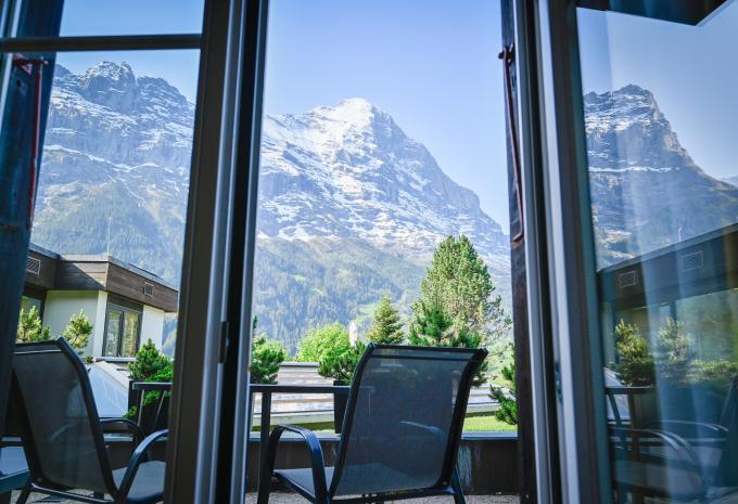 Esempio di camera, Camera doppia Superior con vista sulla parete nord dell'Eiger