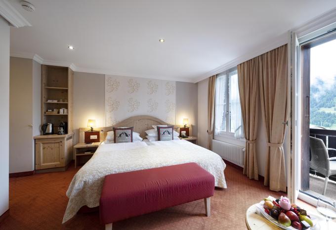 Esempio di camera, Camera doppia Superior con vista sulla parete nord dell'Eiger