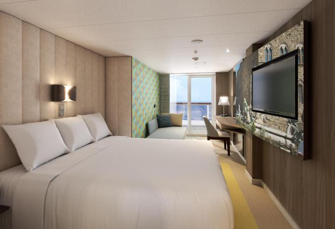 Kabinenbeispiel, Balkonkabine / Costa Smeralda