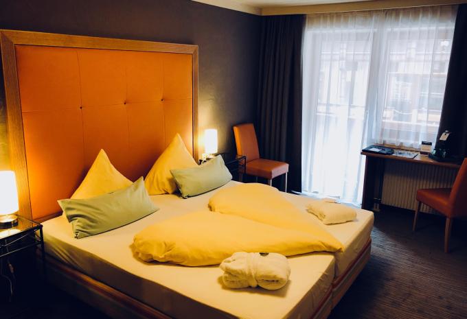 Esempio di camera, Camera doppia standard con balcone “Piccola ma graziosa!”