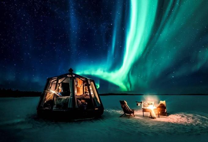 Aurora Hut in Jokkmokk