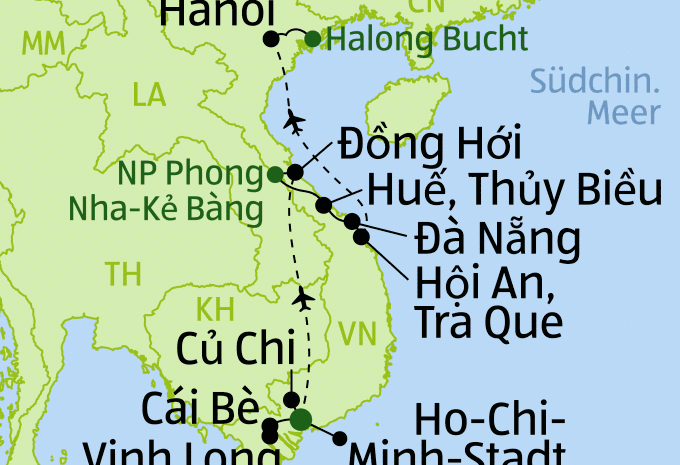 Viêt Nam - Circuit