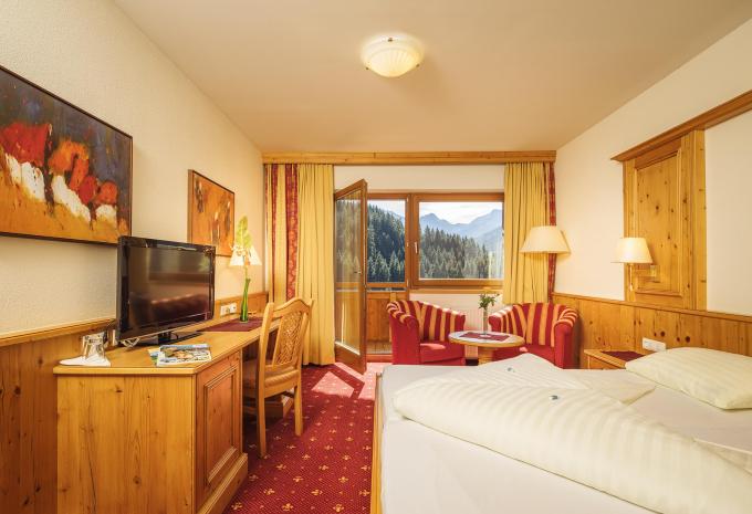 Exemple de chambre, suite familiale «Confort balcon»