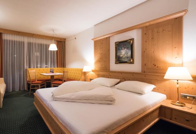 Exemple de chambre, chambre de 3 lits «Confort Balcon»