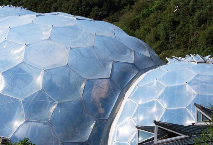 Die Kuppeln des Eden Projects 