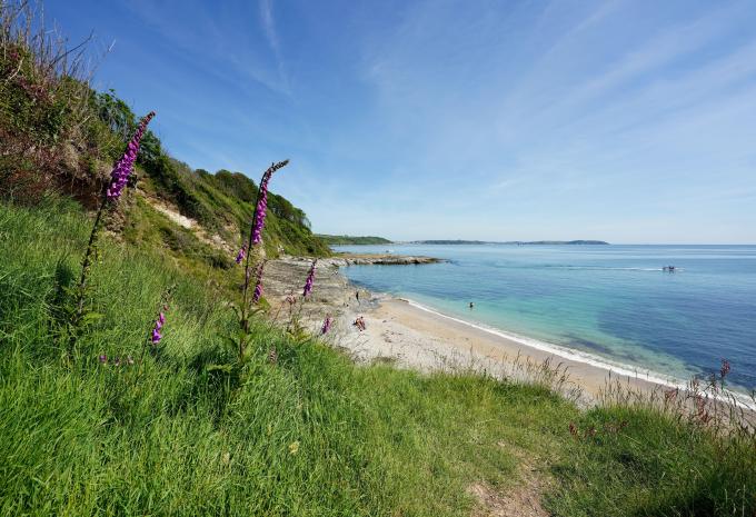 Sandstrand nahe Falmouth