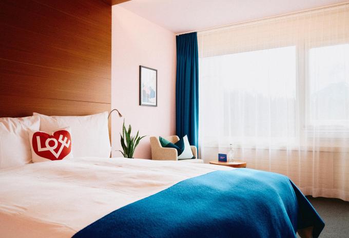 Esempio camera doppia balcone