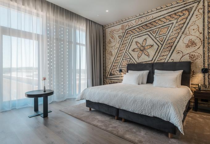 Esempio di camera, camera doppia Deluxe con balcone alla francese e vista sul parco