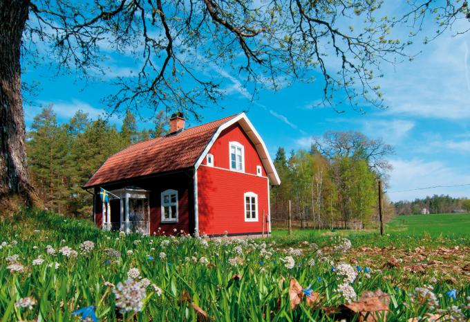 Holzhaus in Schweden