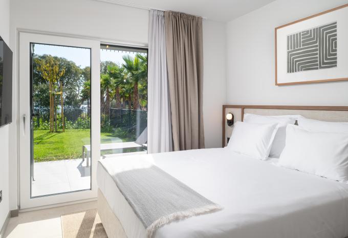 Esempio di camera, Appartamento Premium con terrazza "Residence Garden"