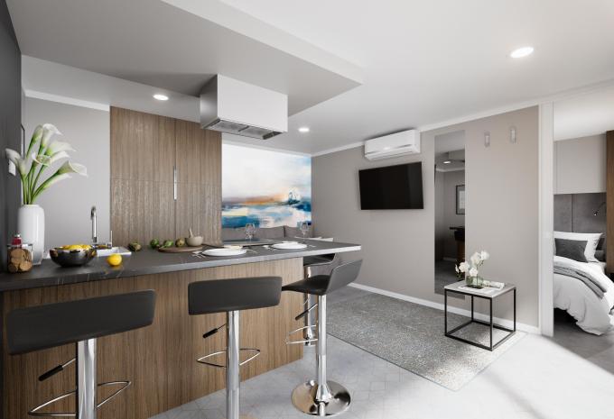 Esempio di camera, casa vacanze Deluxe con terrazza «Amber Luxury»