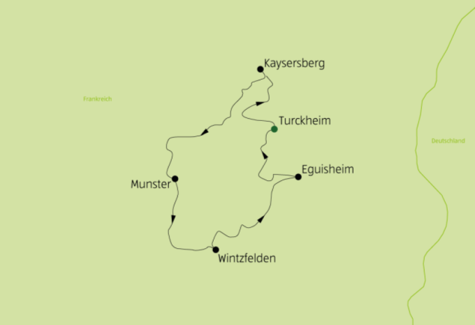 Des vignobles aux sommets des Vosges - Randonnée en Alsace