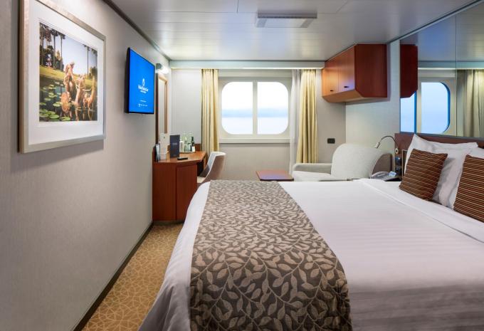 Kabinenbeispiel, Außenkabine / Nieuw Amsterdam