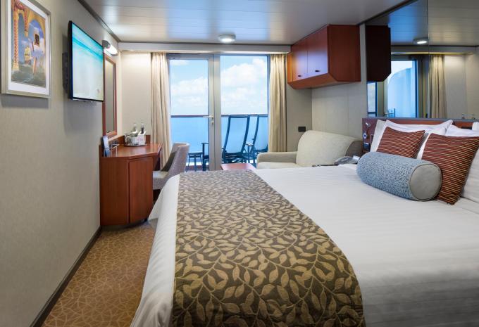 Kabinenbeispiel, Verandakabine / Nieuw Amsterdam