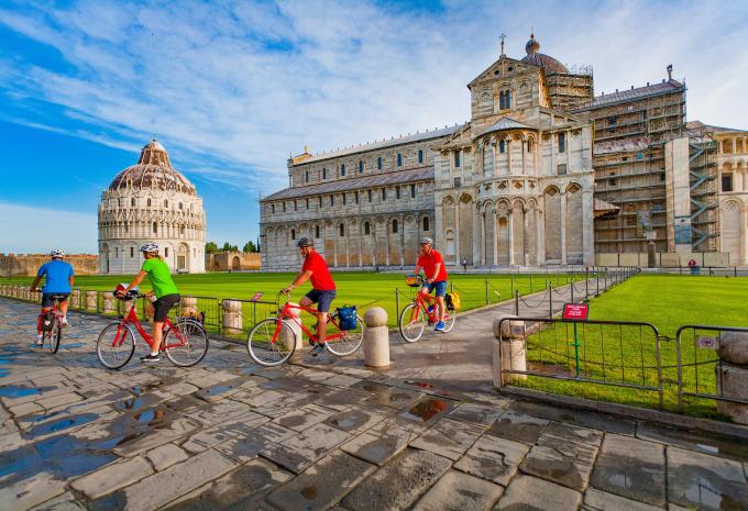 À travers les paysages de rêve de la Toscane - Randonnée à vélo