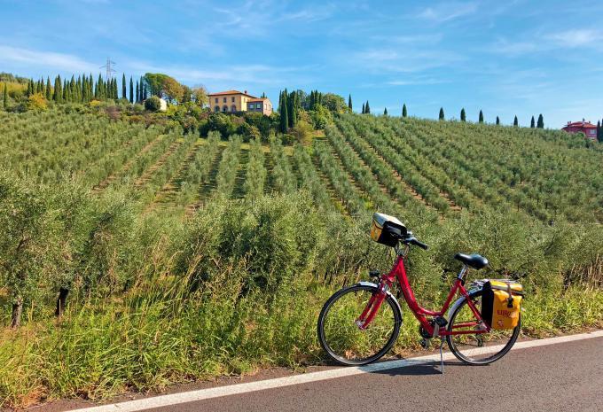 À travers les paysages de rêve de la Toscane - Randonnée à vélo