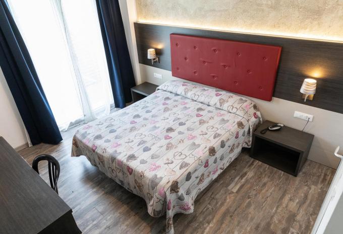 Exemple de chambre double balcon