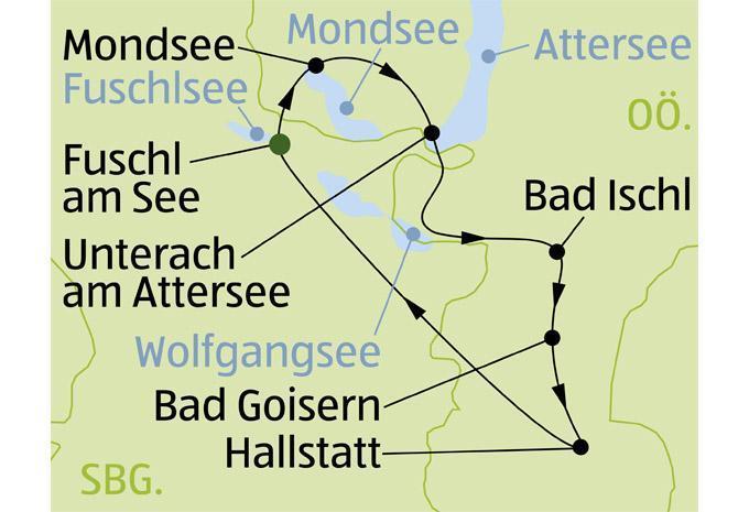 Salzkammergut - Tour escursionistico