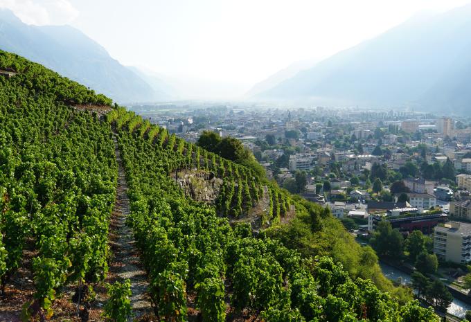À bord du Glacier Express à travers les Alpes Suisses - Circuit en train