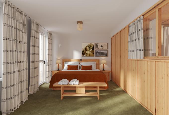 Zimmerbeispiel Doppelzimmer Superior Gartenblick