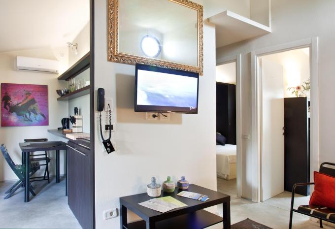 Exemple de chambre, bungalow supérieur terrasse type B