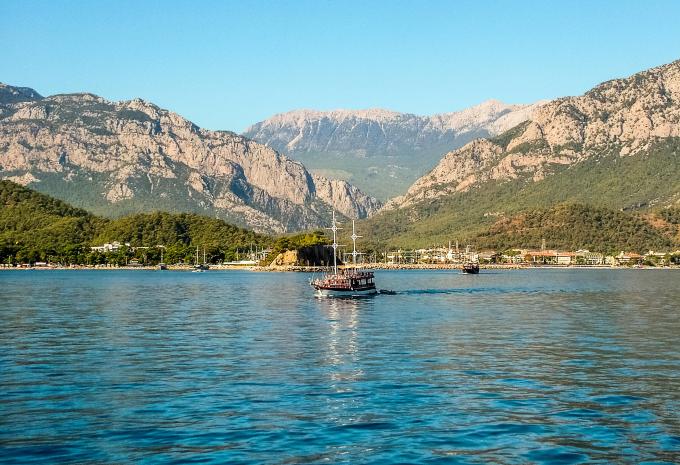 Costa mediterranea turca - crociera in barca a vela