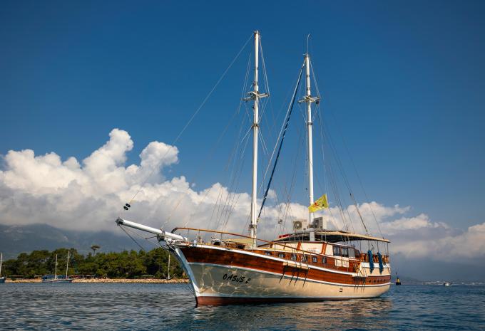 Costa mediterranea turca - crociera in barca a vela
