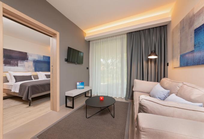 Zimmerbeispiel, Suite «Parkblick U4TPG»