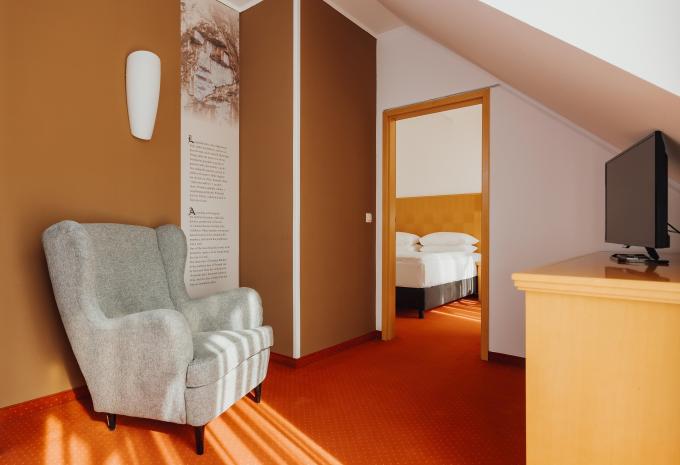 Zimmerbeispiel, Standard Suite Balkon FZ4