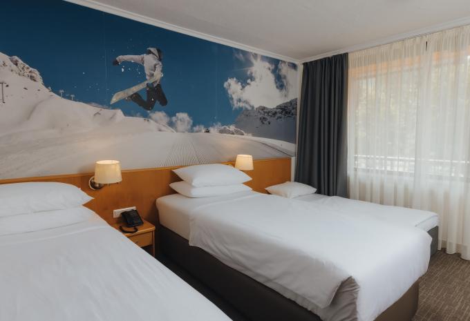 Exemple de chambre, chambre double standard avec balcon DZ MV4