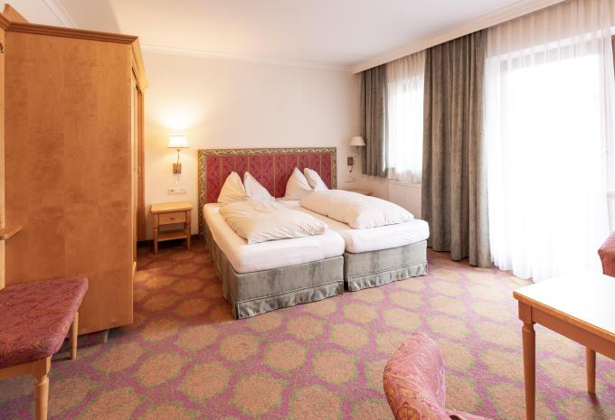 Exemple de chambre, Suite Junior avec balcon