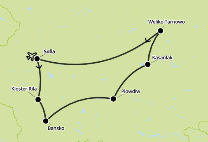 Bulgarien - Rundreise