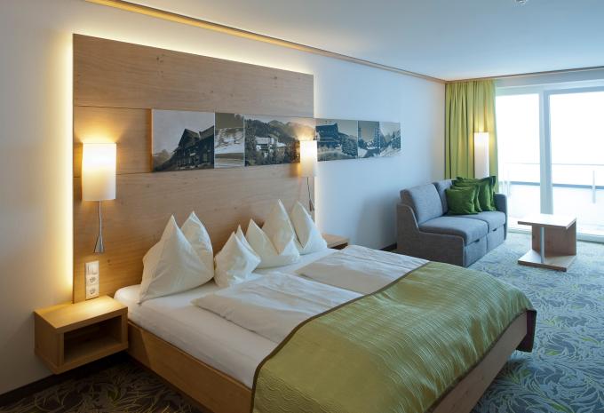 Zimmerbeispiel, Comfort Doppelzimmer Balkon