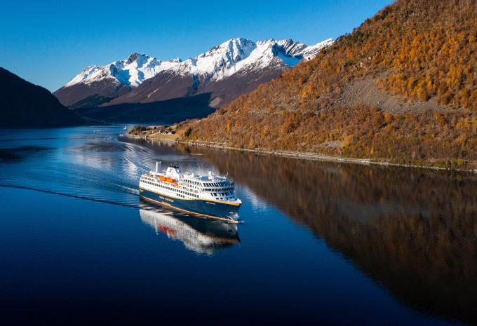 Schiff der Havila Flotte