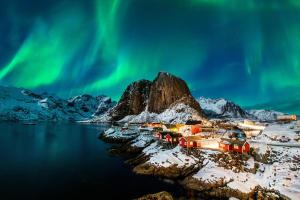 Aurora boreale sulla rotta postale della Norvegia - Crociera