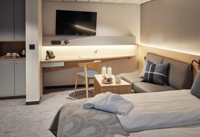 Beispielbild, Aussenkabine Plus / Schiff der Havila Flotte