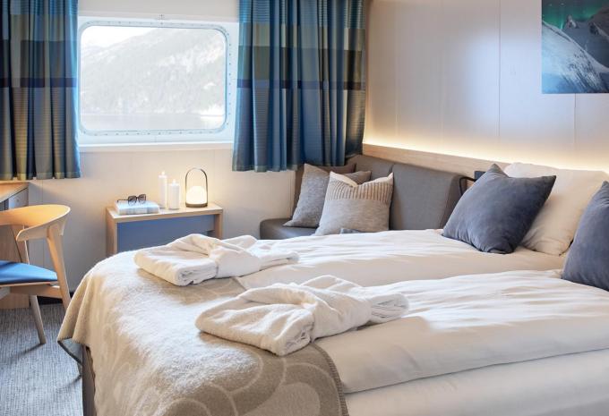 Beispielbild, Aussenkabine / Schiff der Havila Flotte