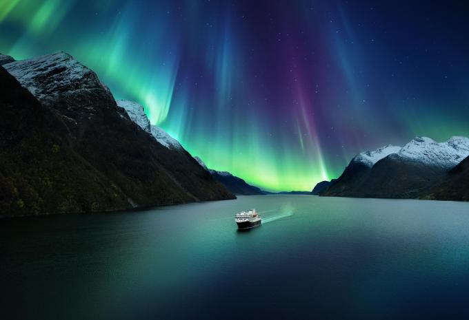 Schiff der Havila Flotte