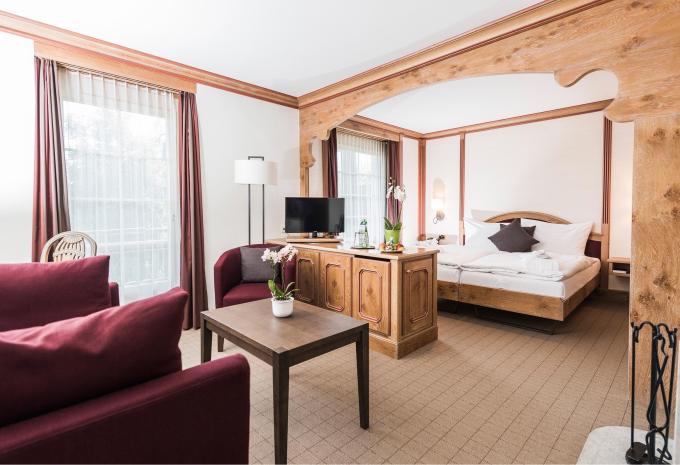 Zimmerbeispiel, Doppelzimmer Standard Balkon Vintagezimmer