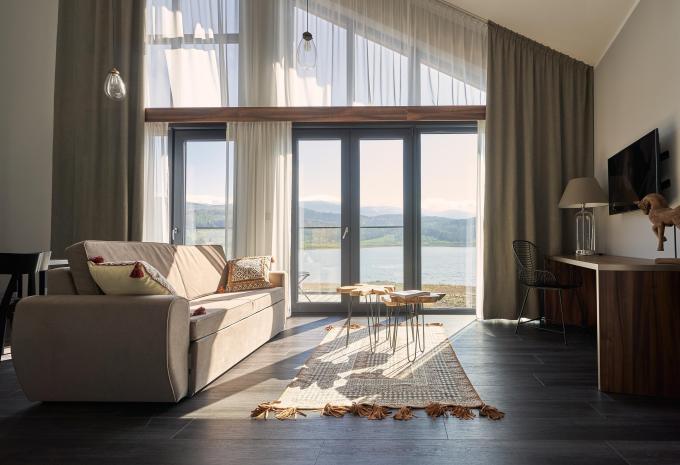 Exemple de chambre, Suite Master Balcon avec vue sur le lac