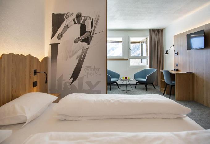 Esempio di camera, Camera familiare «Zirm»