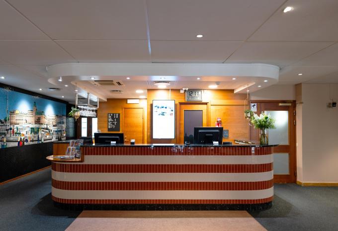 Rezeption Best Western Hotel Kom