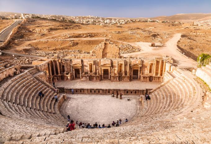 Théâtre sud, Jerash